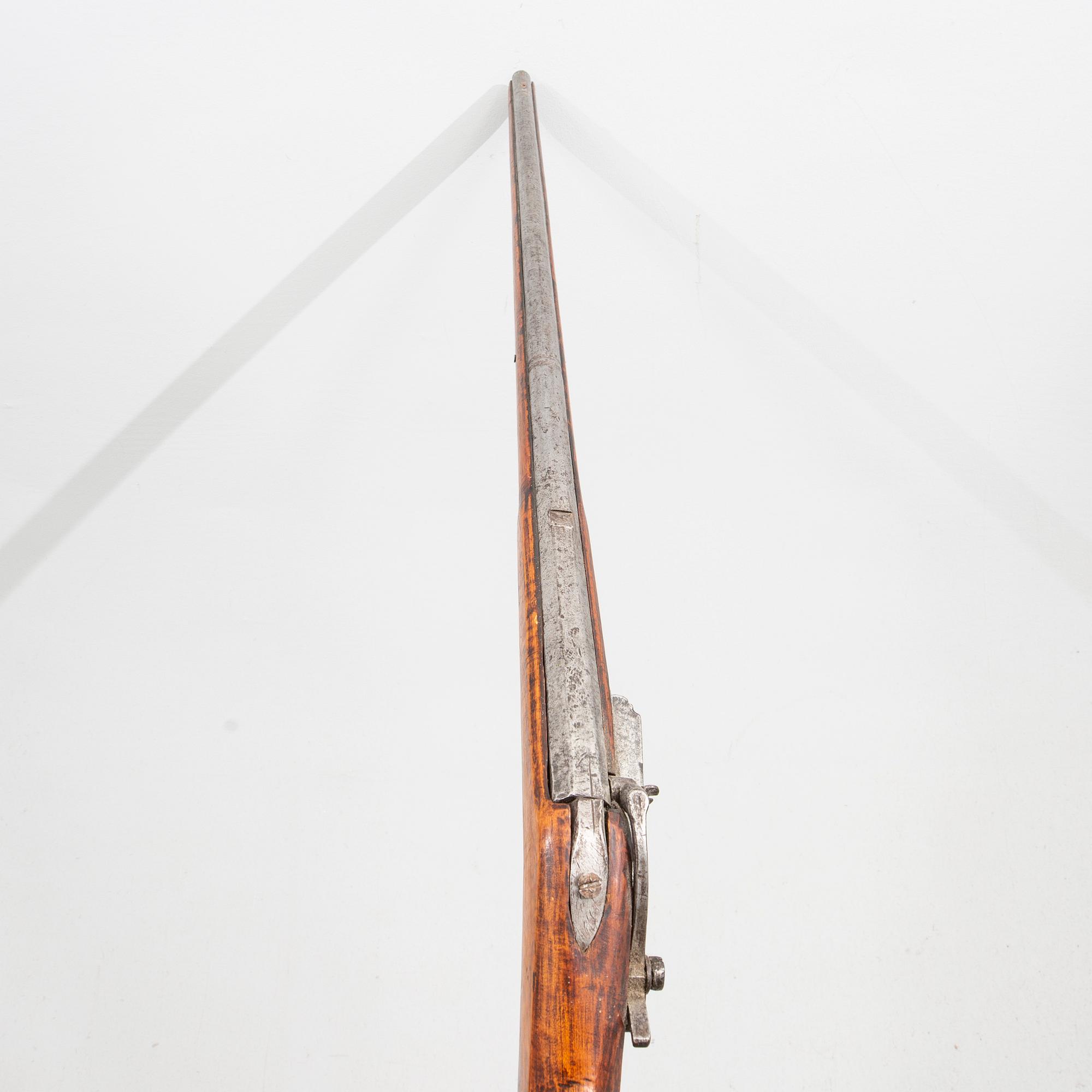 Fowling piece, "Seal piece", percussion lock, snaphaunce, Gulf of Bothnia / Bothnian Bay, 19th century.