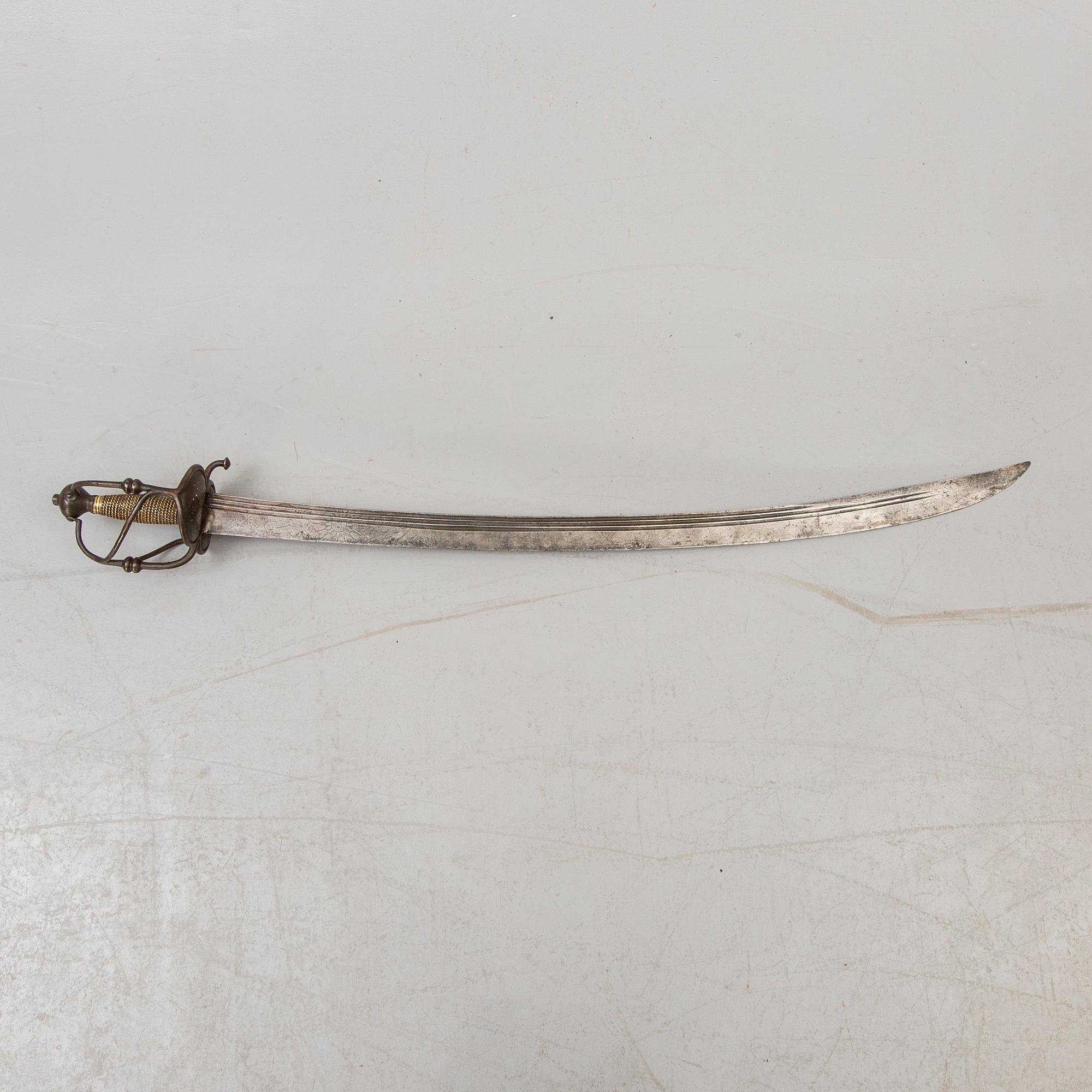 A German 17th century saber.