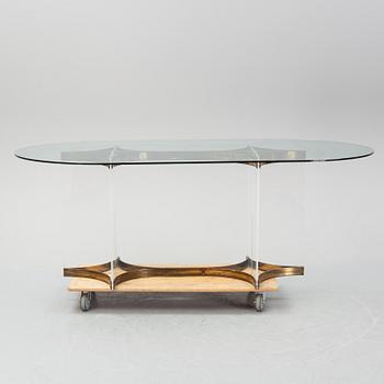 A dining table probably by Charles Hollis Jones, USA, 1970's.