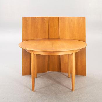 Carl Malmsten, dining table, second half of the 20th century.