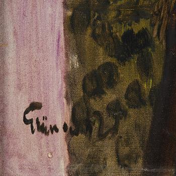 Isaac Grünewald, Still Life with Amaryllis.