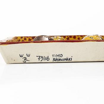 Timo Sarvimäki, a dish, Rörstrand, 1973.