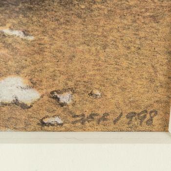 JOHN-E FRANZÉN, lithograph in colours, 2, signed 1998, signed 6/320, HC IX/XXXII.