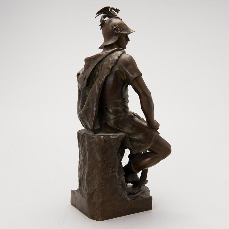 PAUL DUBOIS, bronze, signed,  F.Barbedienne founder.