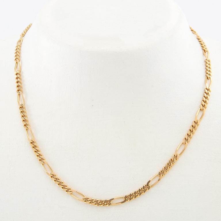 Necklace, Panzer link, 18K gold.