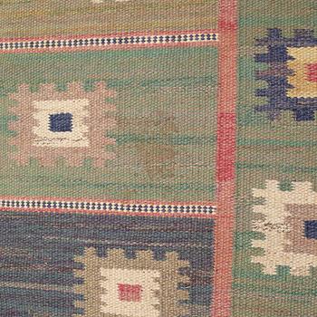 MÄRTA MÅÅS-FJETTERSTRÖM, a flatweave rug, signed AB MMF, 248 x 155 cm.