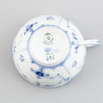30 pieces, Royal Copenhagen, "Musselmalet", porcelain, Denmark.