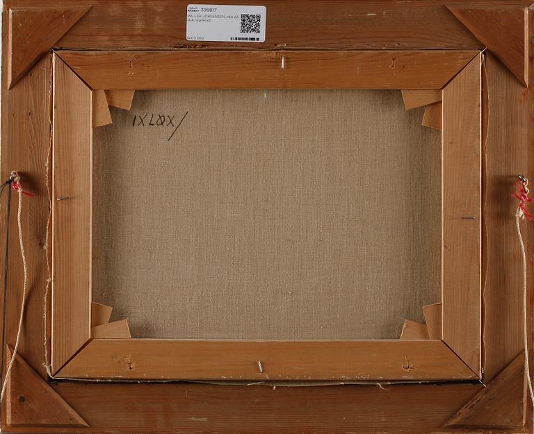 WILLER JÖRGENSEN, olja på duk, signerad.