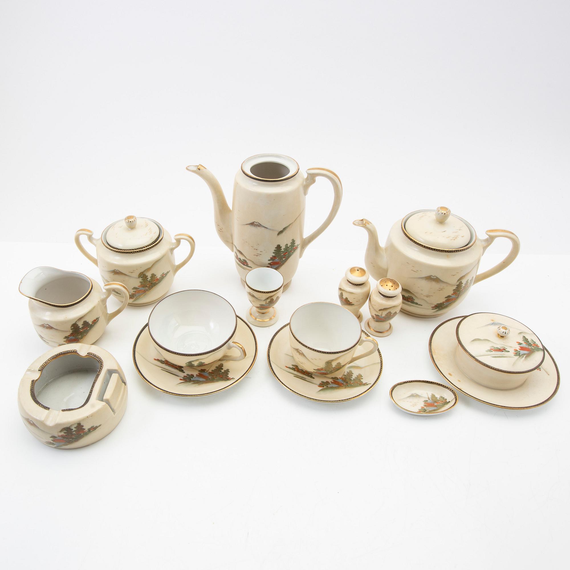 Servis, 99 delar, Japan, "Soko China", 1900-tal.