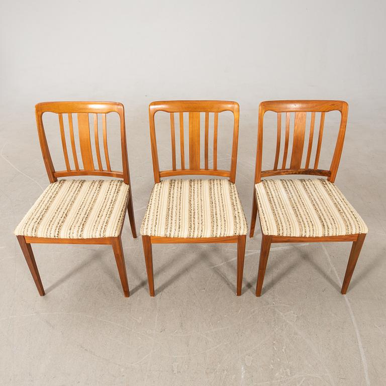 Chairs 6 pcs AB Linde Nilsson Lammhult 1960s/70s.