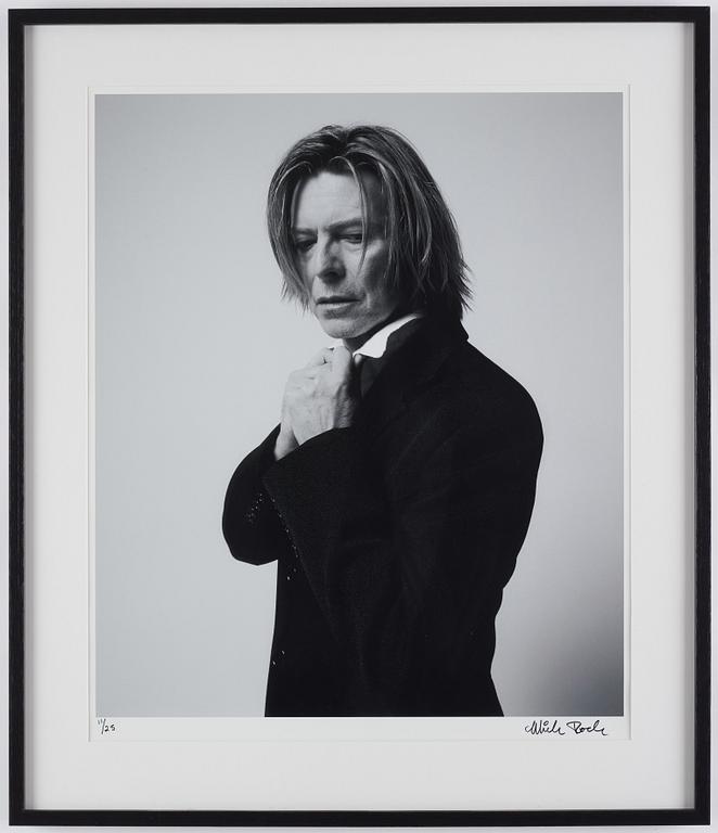 Mick Rock, "David Bowie, New York, 2002".