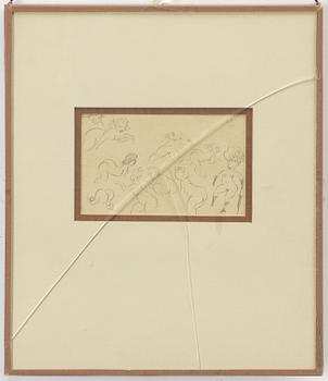 Ivar Arosenius, Model sketches, 2 pcs/double-sided.