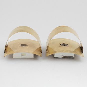 Peter Celsing, a pair of  'Band' wall lamps, Falkenberg lighting, late 20th century.