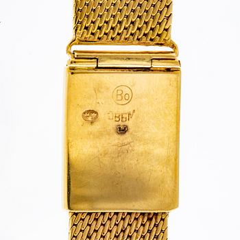 Wrist watch bracelet, 18K gold c 48 g.