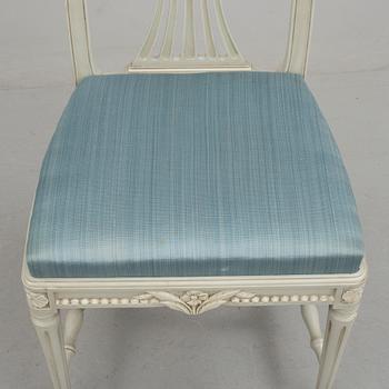 STOLAR, 12 stycken, gustaviansk stil, 1900-tal.