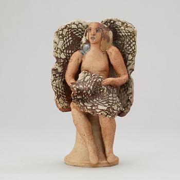 A unique Lisa Larson stoneware sculpture, Gustavsberg 1978.