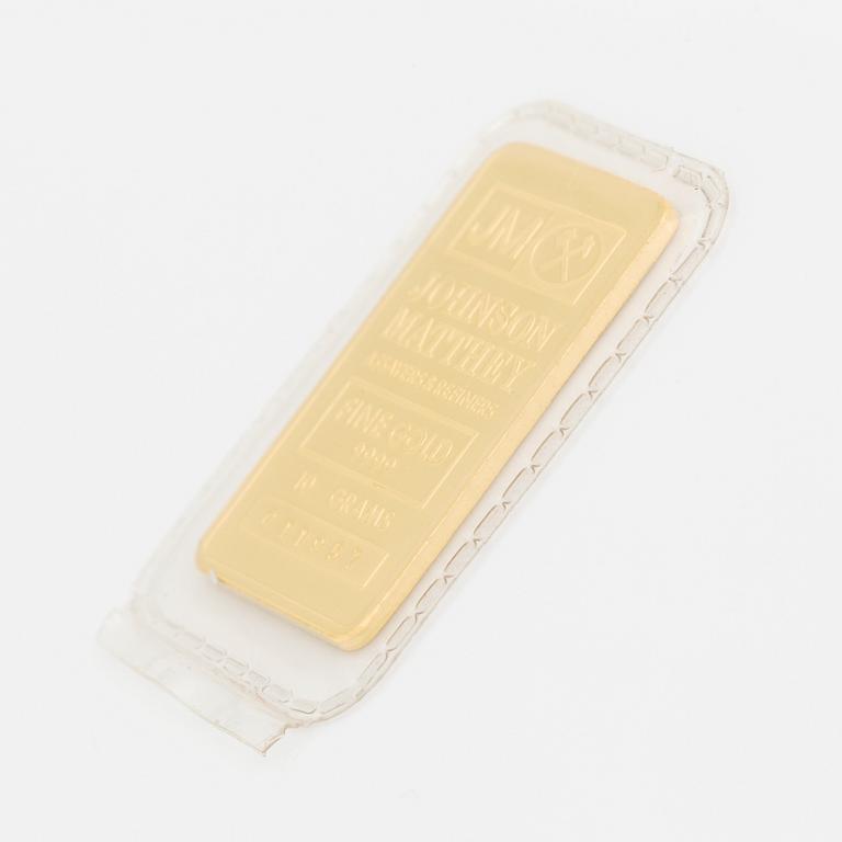 Gold bar.