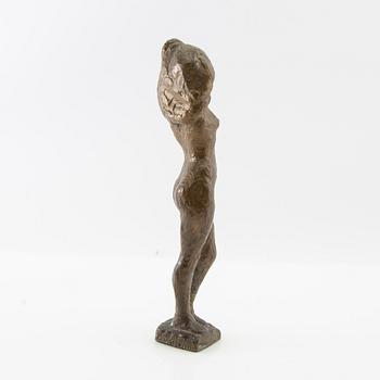 Helge Högbom, skulptur Naken modell.