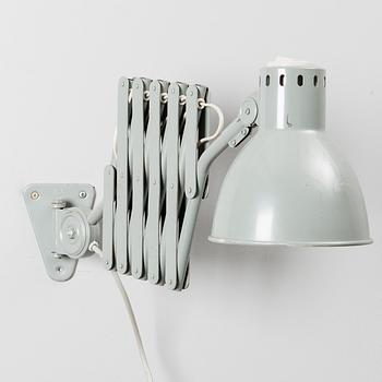 SWIVEL WALL LAMP / INDUSTRIAL LAMP, Tateka, 1960-1970s.