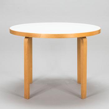 Alvar Aalto, ruokapöytä, malli 91, Artek, 1900-luvun loppu.