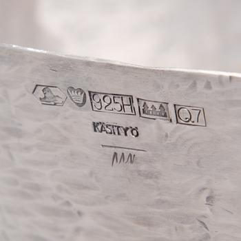 TAPIO WIRKKALA, SKÅL. Sign. TW. Silver 925. Kultakeskus, Tavastehus 1969.