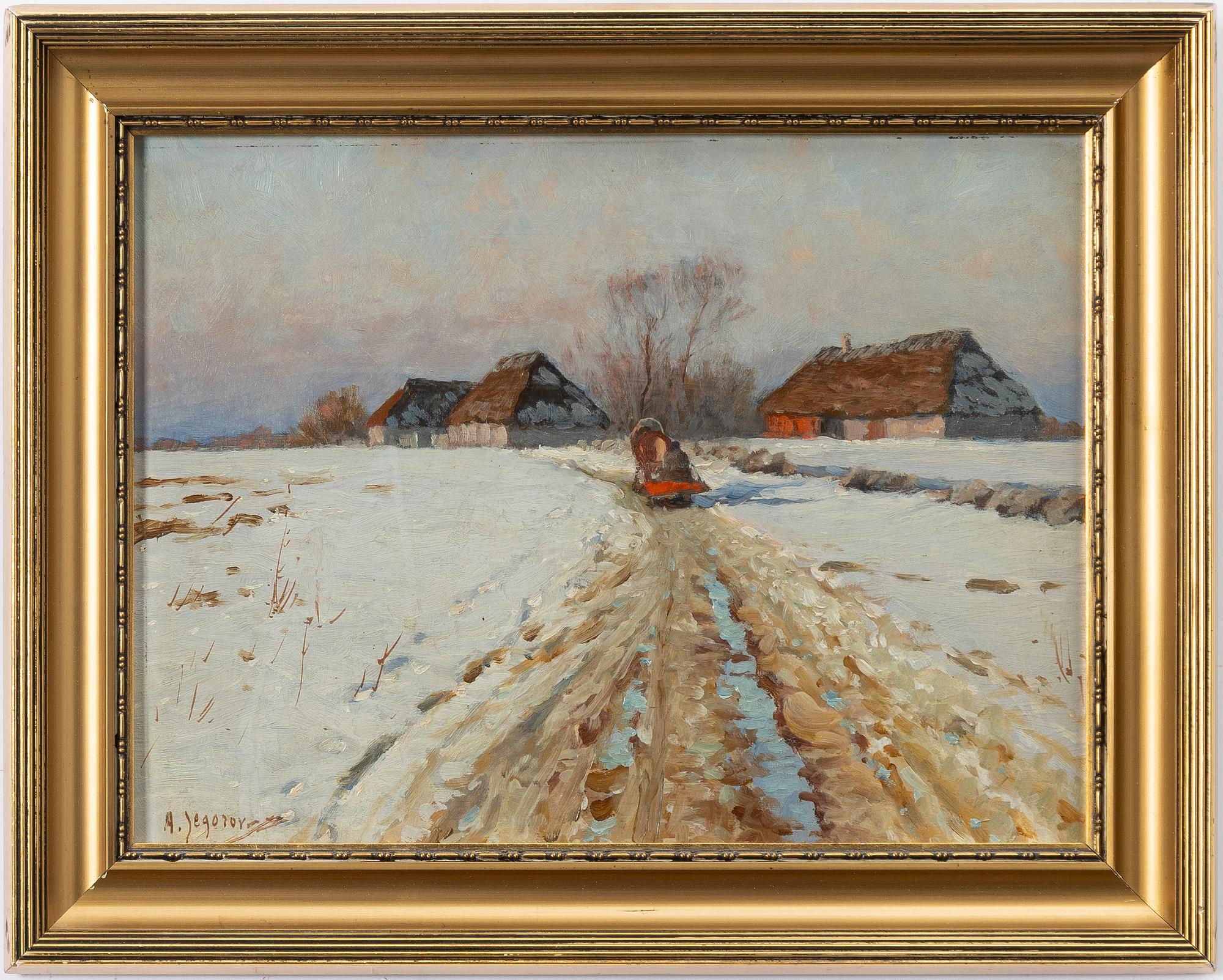 Andrei Afanasevich Jegorov, Slädfärd.