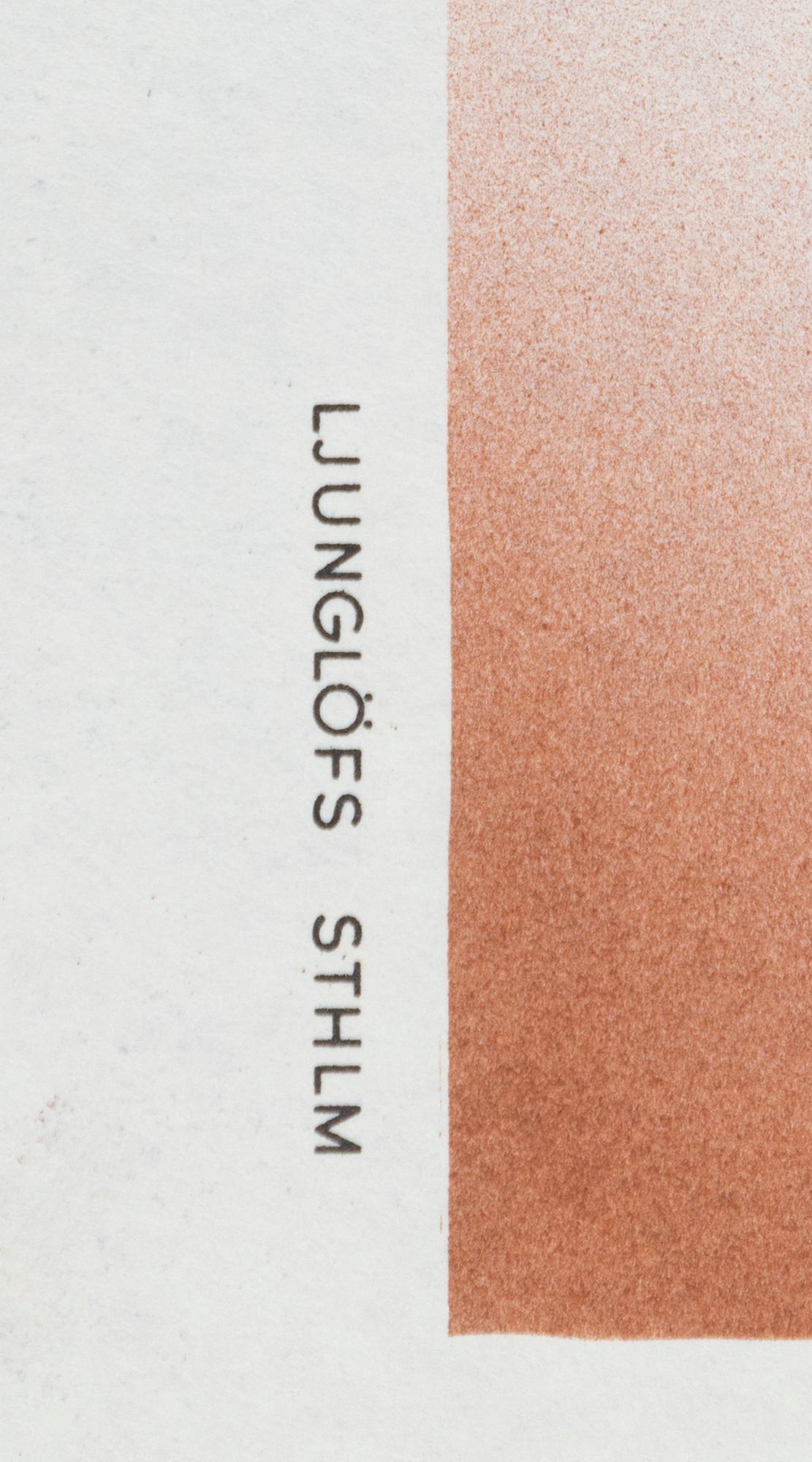 Eric Rohman, a vintage movie poster, 'Diktatorn (The Great Dictator)', 1945.