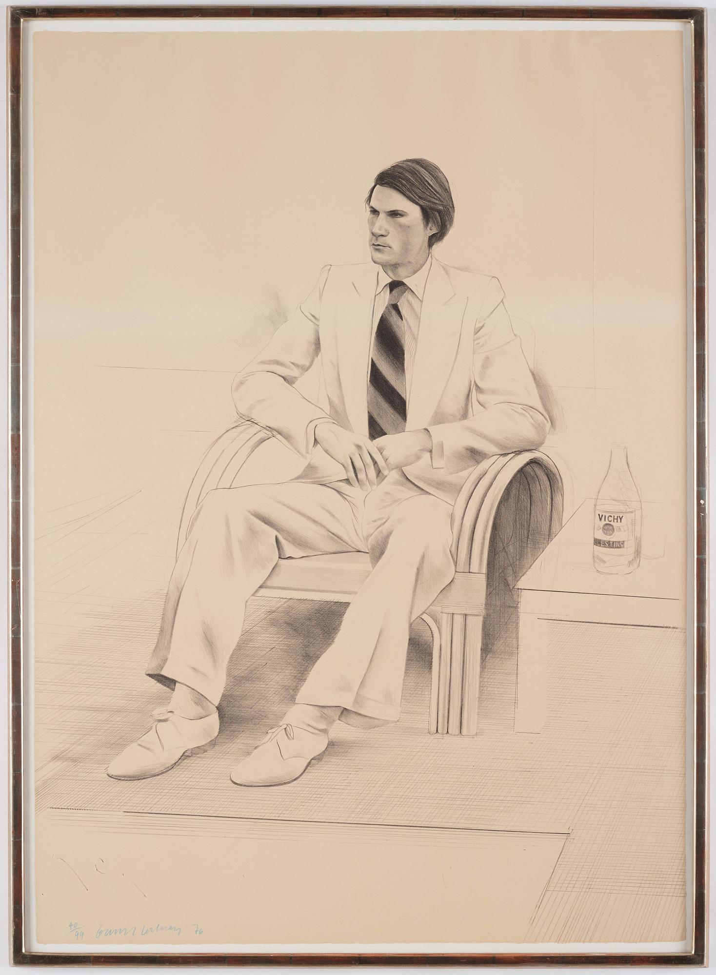 David Hockney, "Joe McDonald".