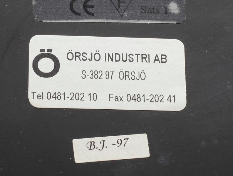 BORDSLAMPA, Örsjö Industri AB, 1900-talets andra hälft.