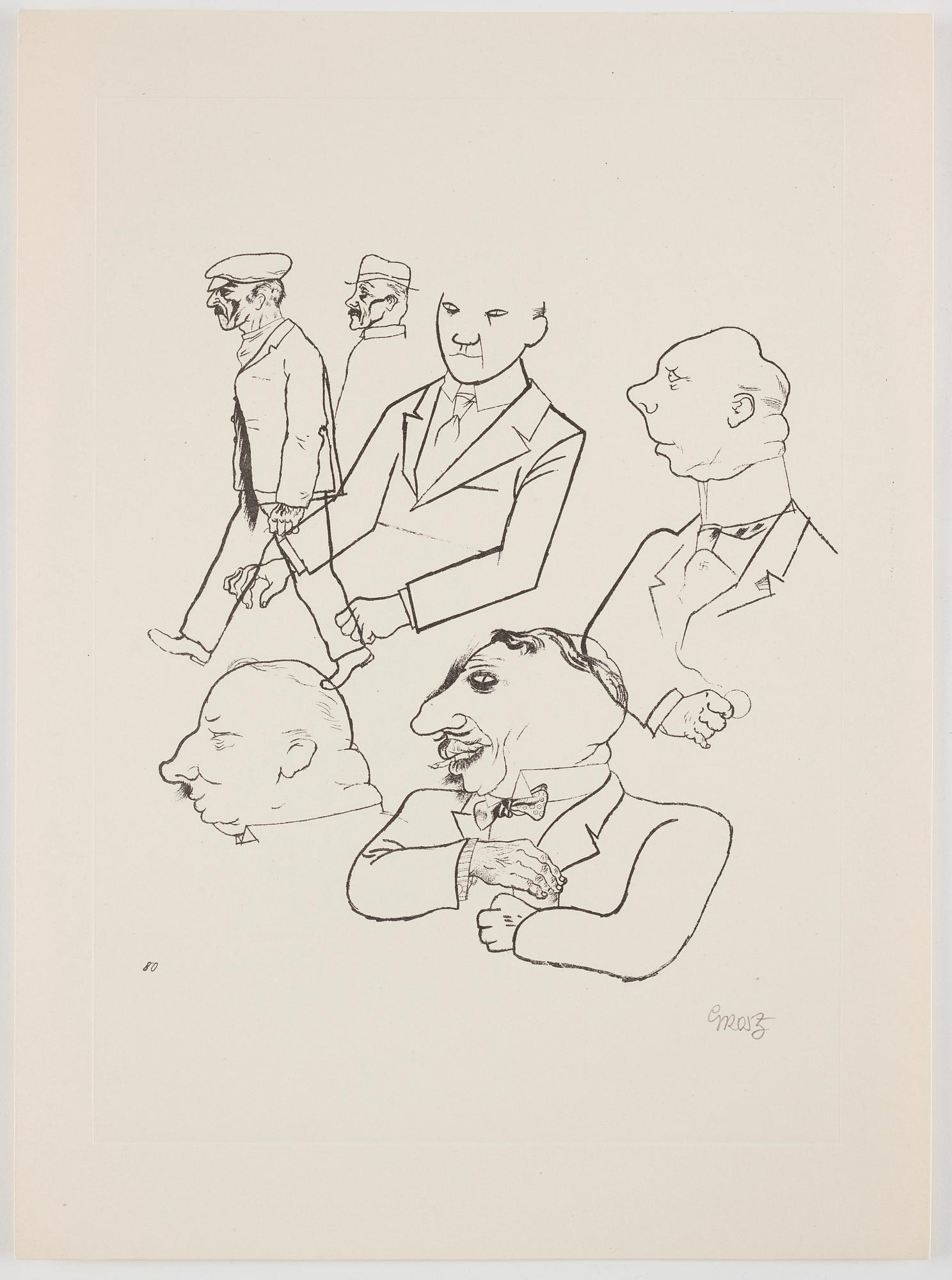 George Grosz, "Ecce Homo".