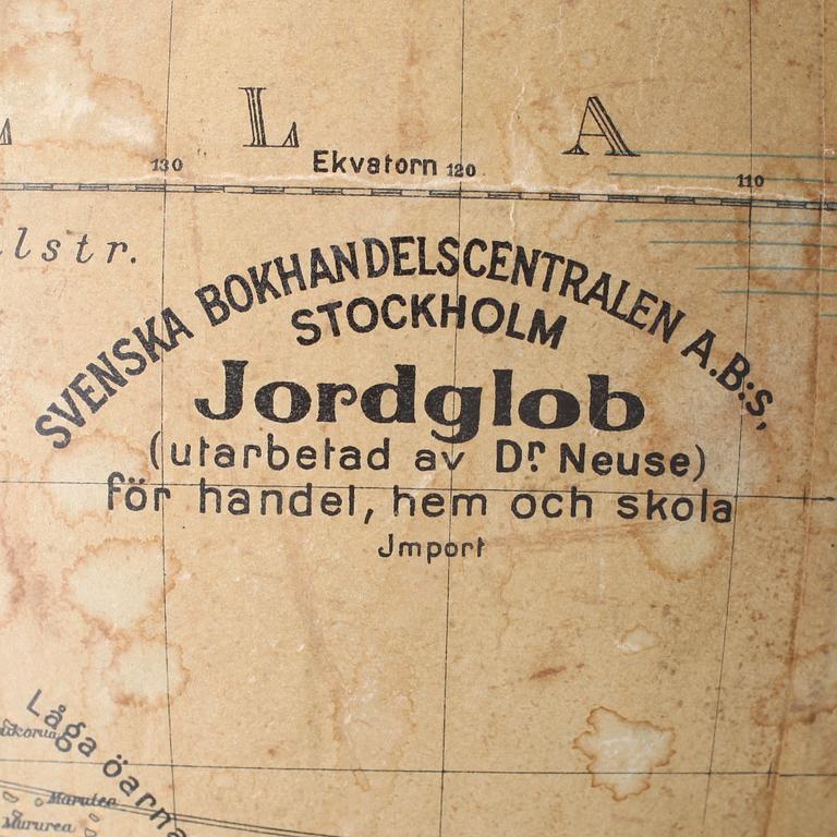 JORDGLOB, Dr Neuses för Handel, Hem och Skola, 1900-talets mitt.