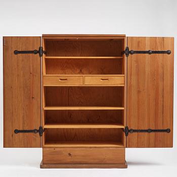 Axel Einar Hjorth, a stained pine "Lovö" cabinet, Nordiska Kompaniet, Sweden, 1930s.