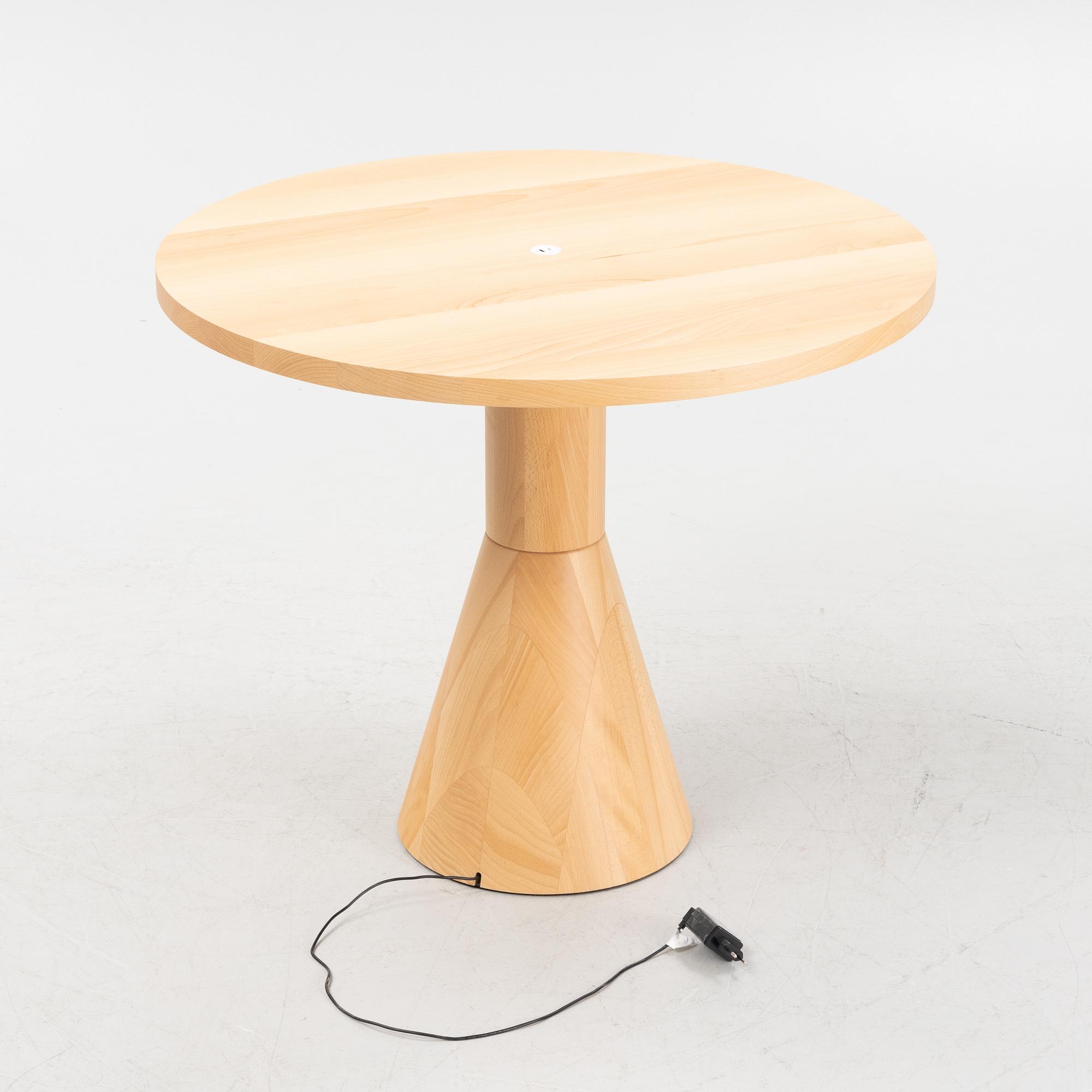 Chris Martin, a beech 'Draft Table' Massproductions.