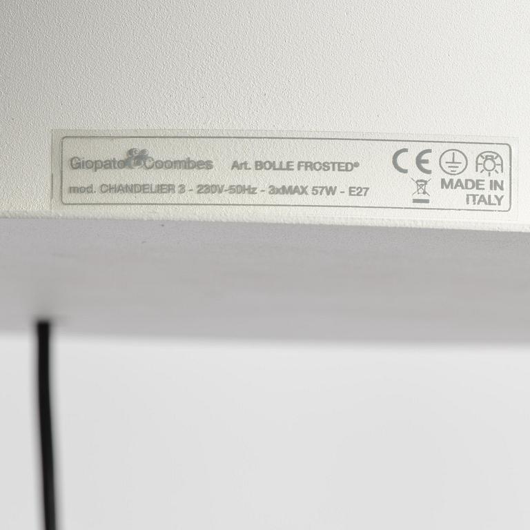 Giopato & Coombes, a "Bolle 14" ceiling lamp, Italy, post 2015.