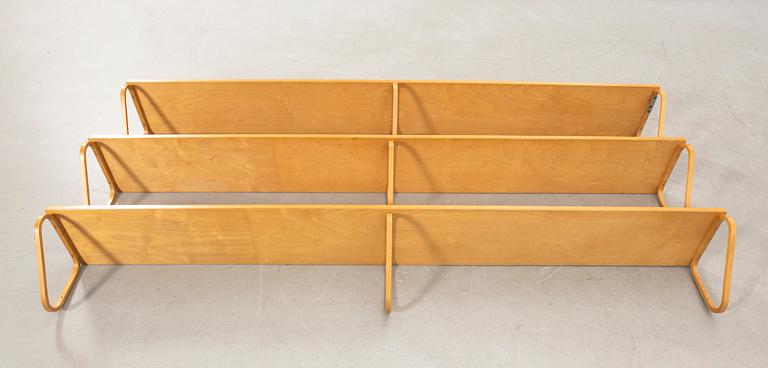 Alvar Aalto, three shelves from the late 20th century.