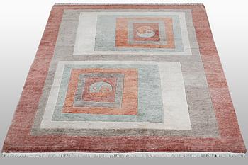A carpet, Tibet, ca 282 x 197 cm.