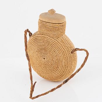 A flask of  birch root. unsigned.