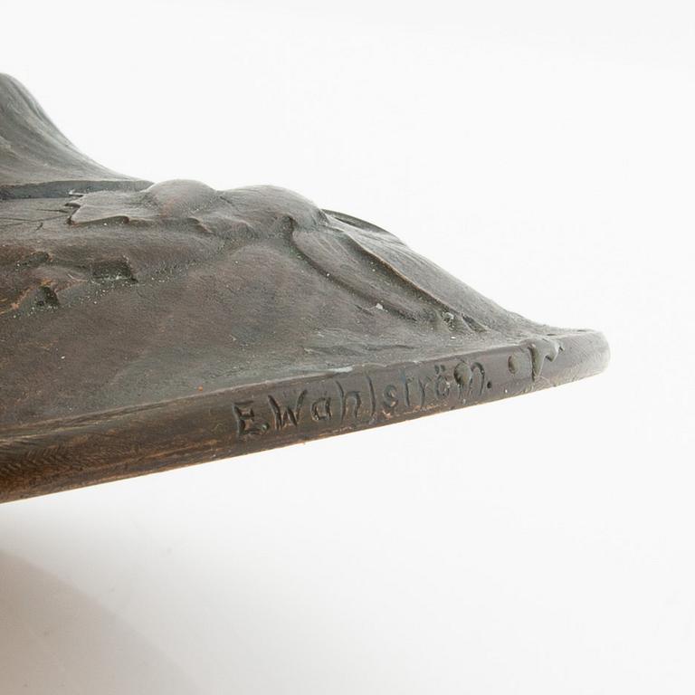 Emy Wahlström candelabrum Jugend Herman Bergman Art Foundry Stockholm early 20th century.