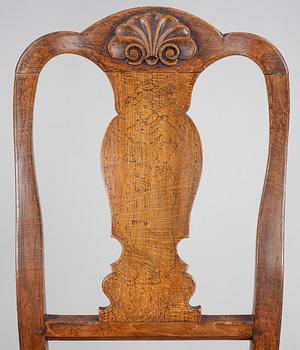 STOLAR, ett par, rokoko, 1700-tal.