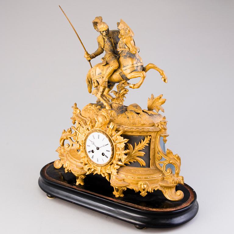 A French mantel clock from the end of the 19th Century.