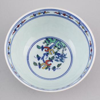 SKÅL, porslin, Kina, 1900-tal.