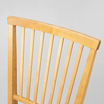 Carl Malmsten, matbord med 4 stol."Vardags", Stolab, 1999.