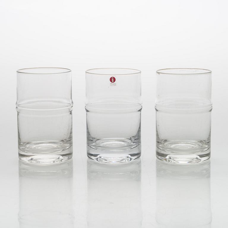 Timo Sarpaneva, set of 51 'Pisaranrengas' (Expanding rings) 2054 glasses for Iittala.