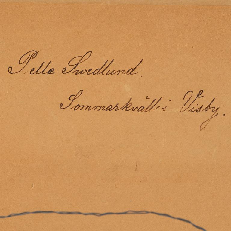 Pelle Swedlund, "Sommarkväll i Visby".