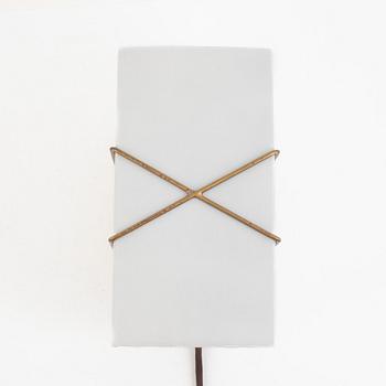 Hans Bergström, a wall sconce model "418B", Ateljé Lyktan, Åhus 1950s.