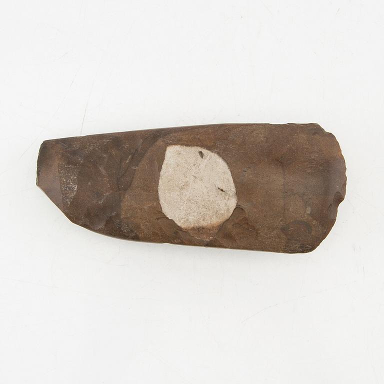 Stone axes, four pieces, Neolithic.