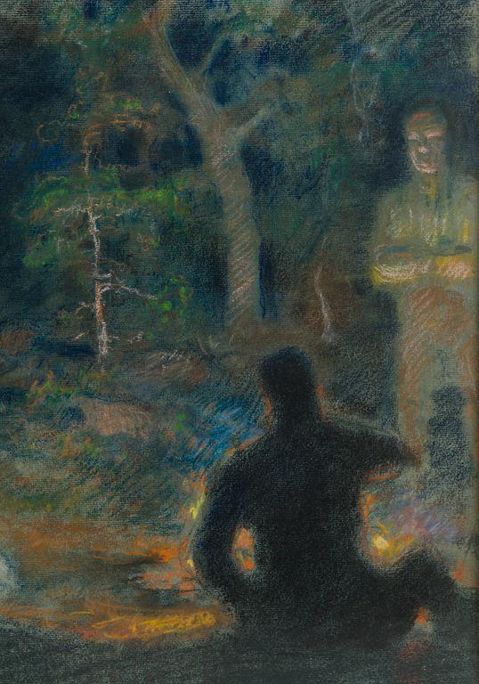 Eero Järnefelt, Seurue rannalla.