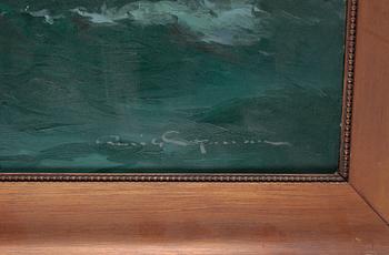 EMIL EKMAN, olja på duk, signerad.