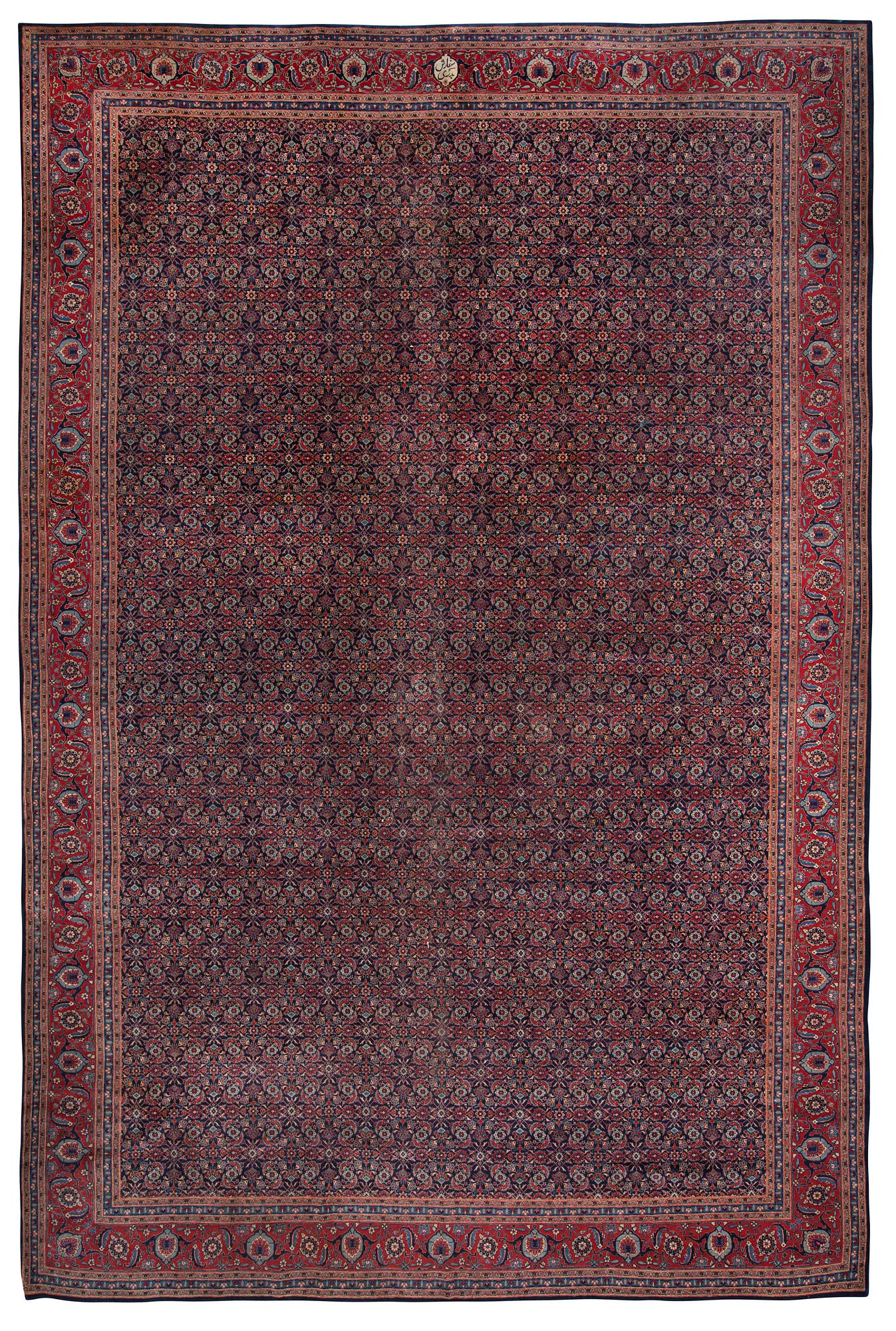 SEMI-ANTIQUE TABRIZ.