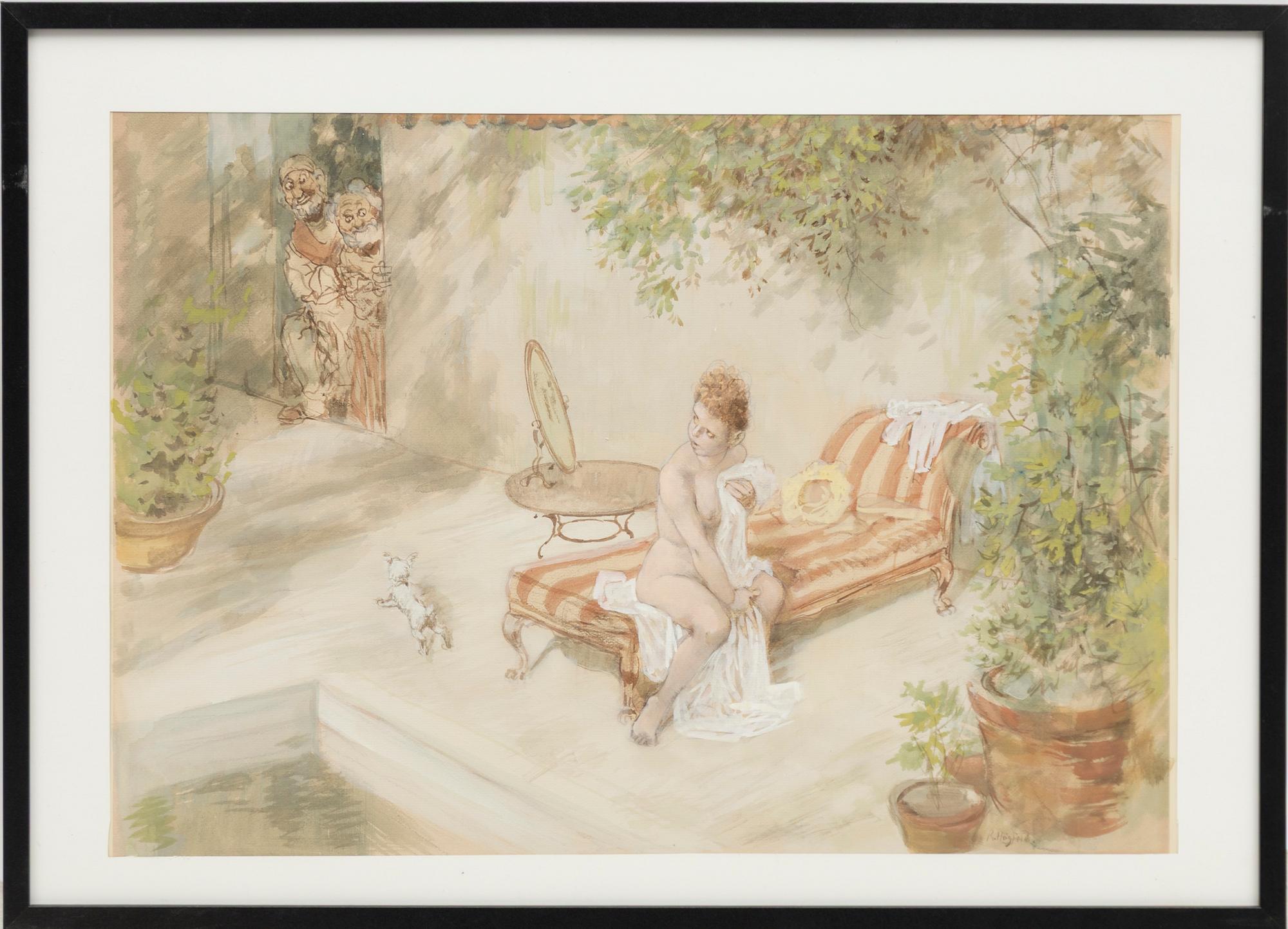 Robert Högfeldt, Susanna i badet.